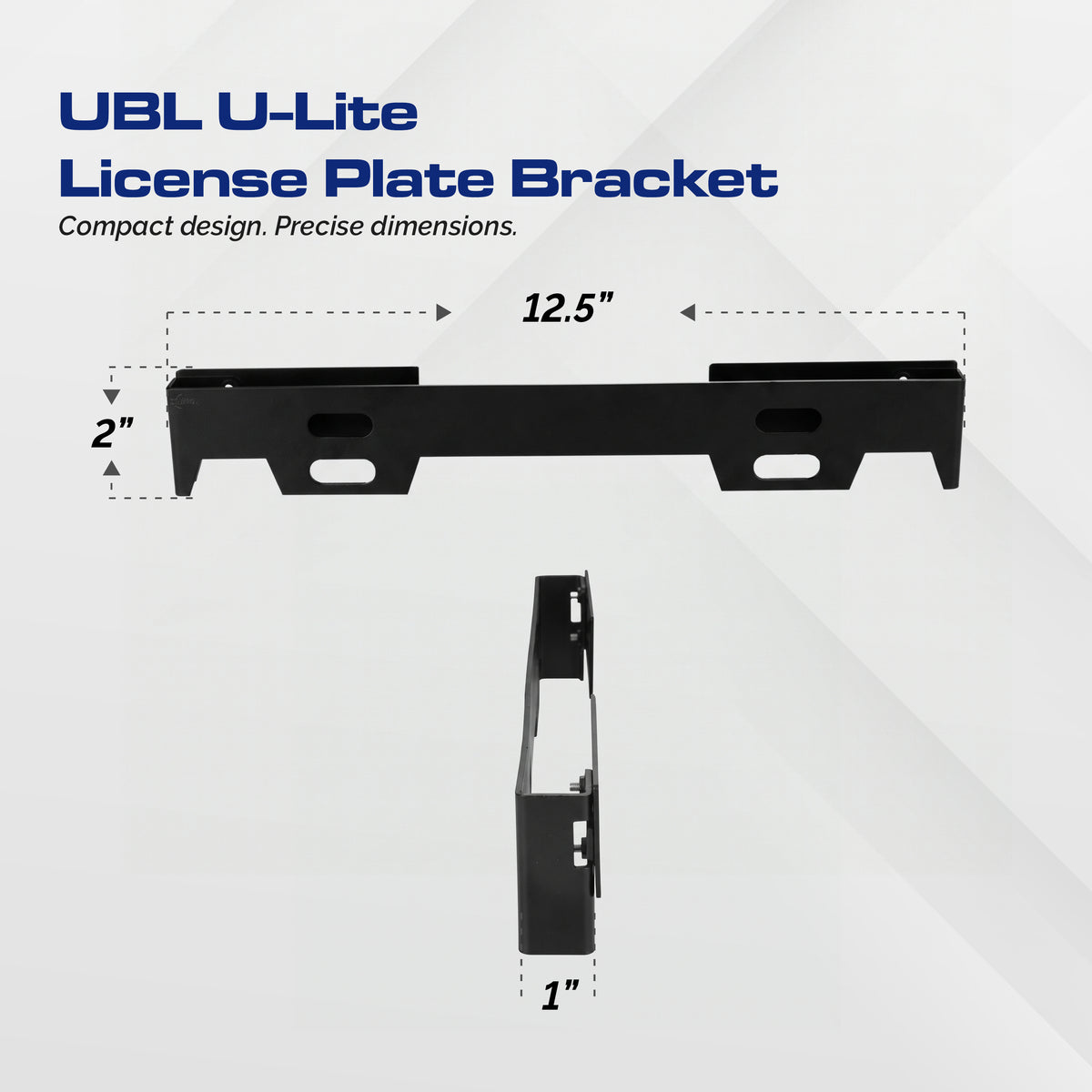 UBL U-Lite License Plate Bracket