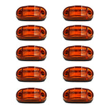 UBL 2.5 Inch Oval Side Marker Lights (10pcs)