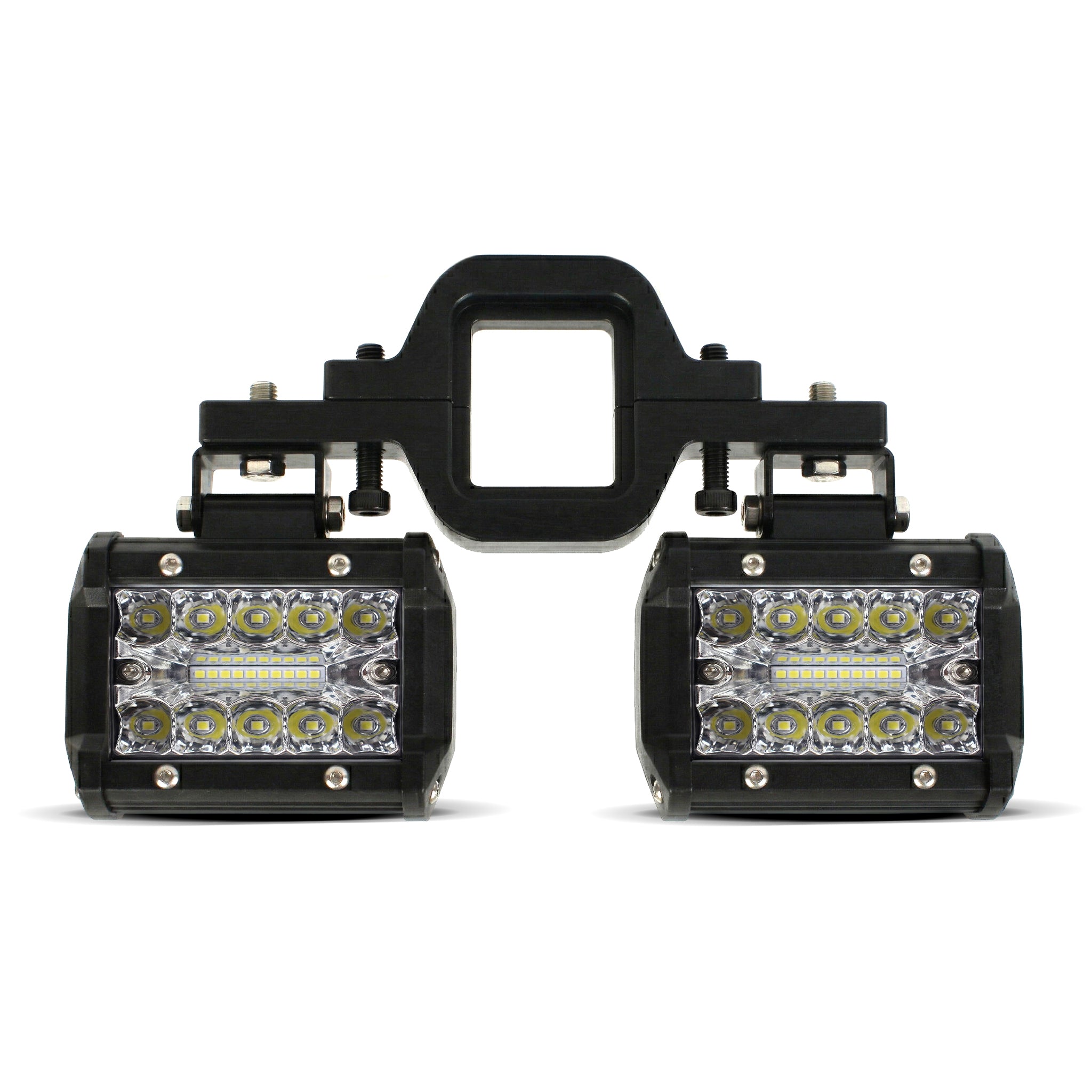 UBL 3inch 42W Cube Light w/Hitch Mount