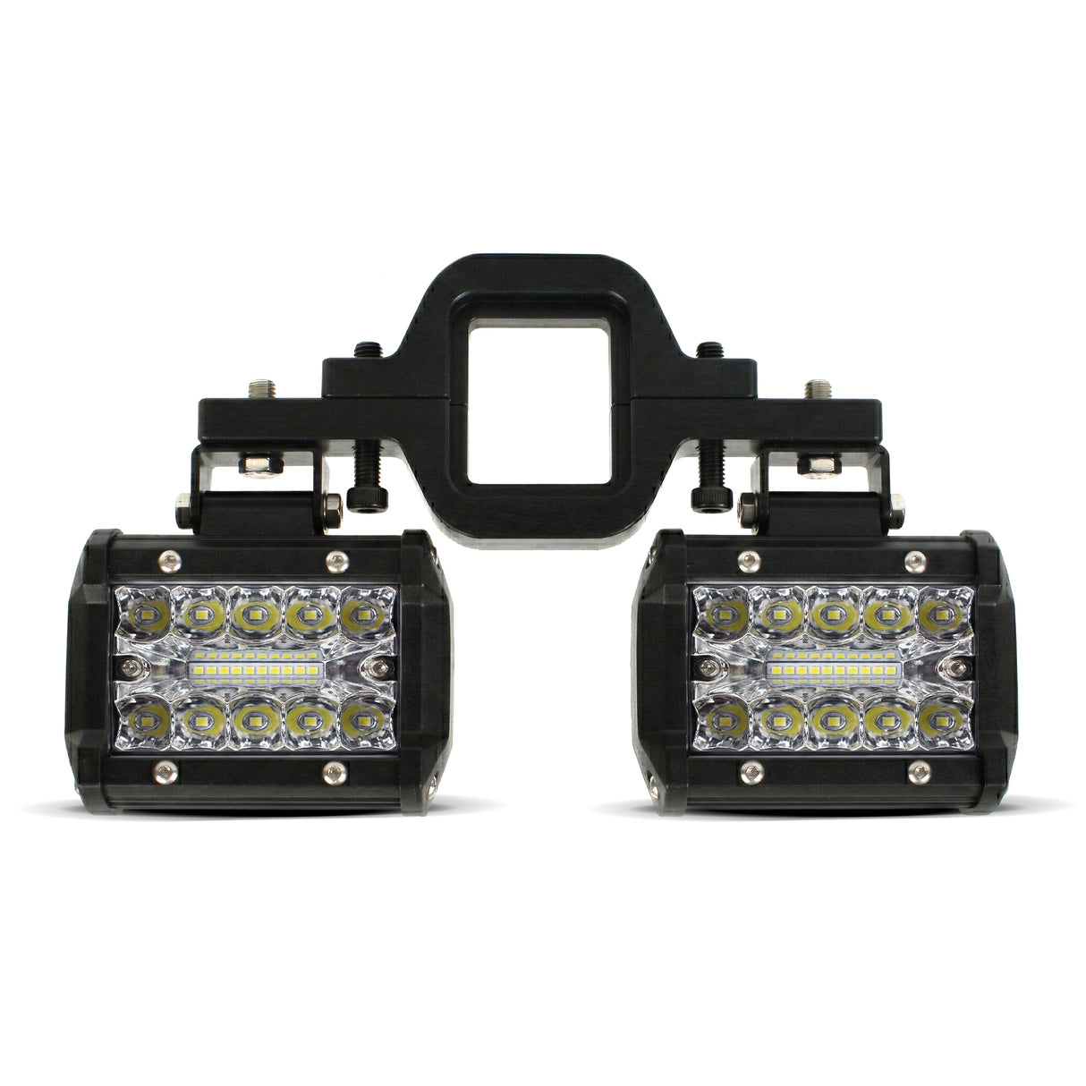 UBL 3inch 42W Cube Light w/Hitch Mount