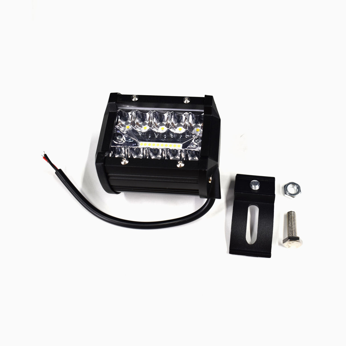 UBL 3inch 42W Cube Light w/Hitch Mount