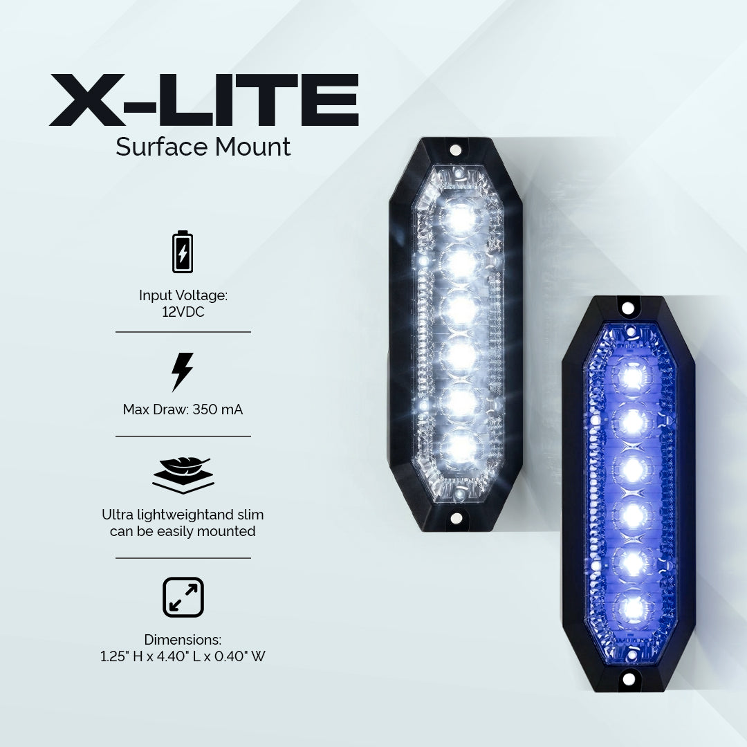UBL X-Lite (4 Color) Surface Mount – Ultra Bright Lightz