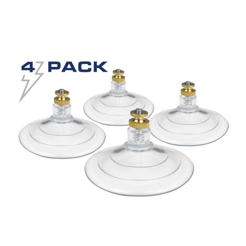 4 Pack UBL Large Threaded Suction Cup