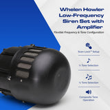 Whelen Howler Low-Frequency Siren Set with Amplifier