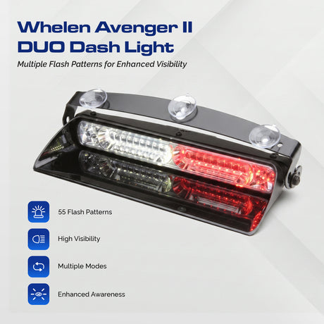 Whelen Avenger II DUO Dash Light