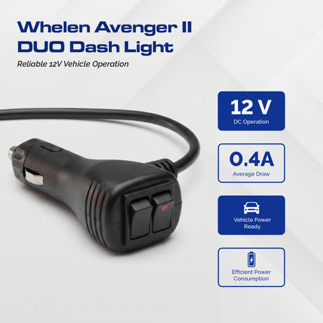 Whelen Avenger II DUO Dash Light