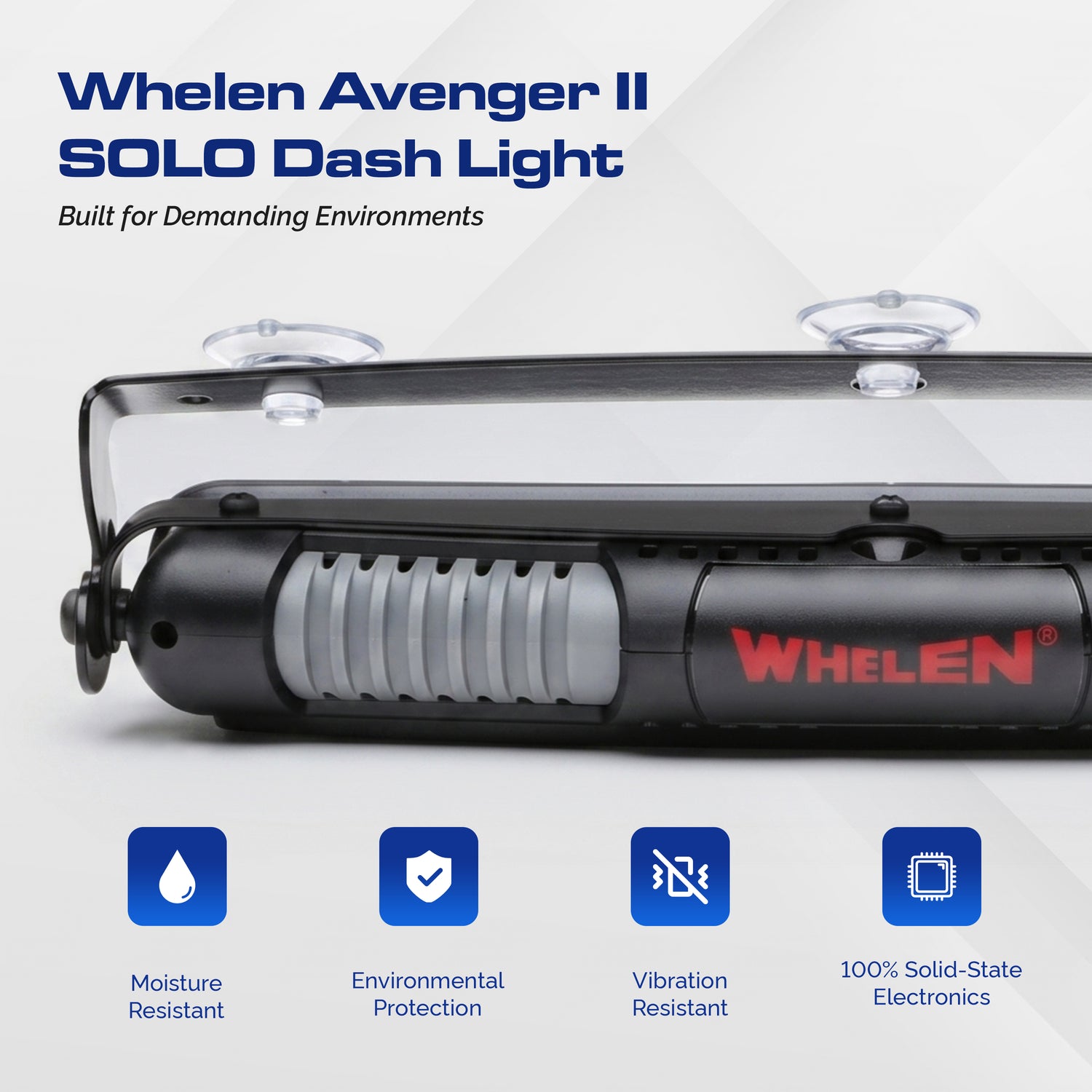 Whelen Avenger II SOLO Dash Light