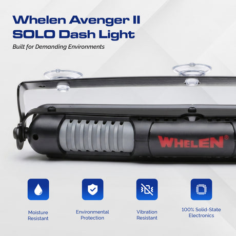 Whelen Avenger II SOLO Dash Light