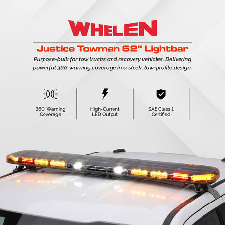 Whelen Justice Towman 62" Lightbar