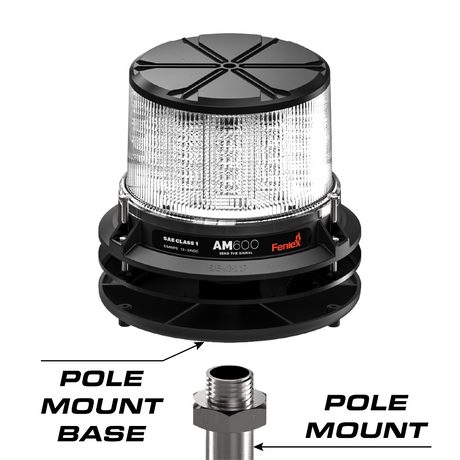 Feniex Beacon - Pole Mount