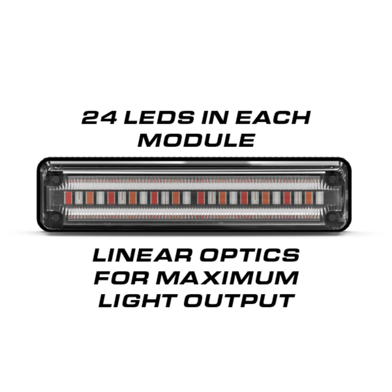 Quantum Rear Lights Feniex Quantum 2.0 Interior Rear Light Bar