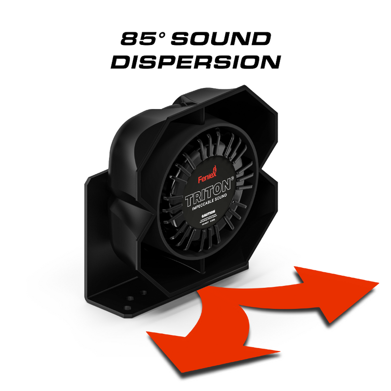 Feniex Triton 100w Speaker 85 Degree Sound Dispersion
