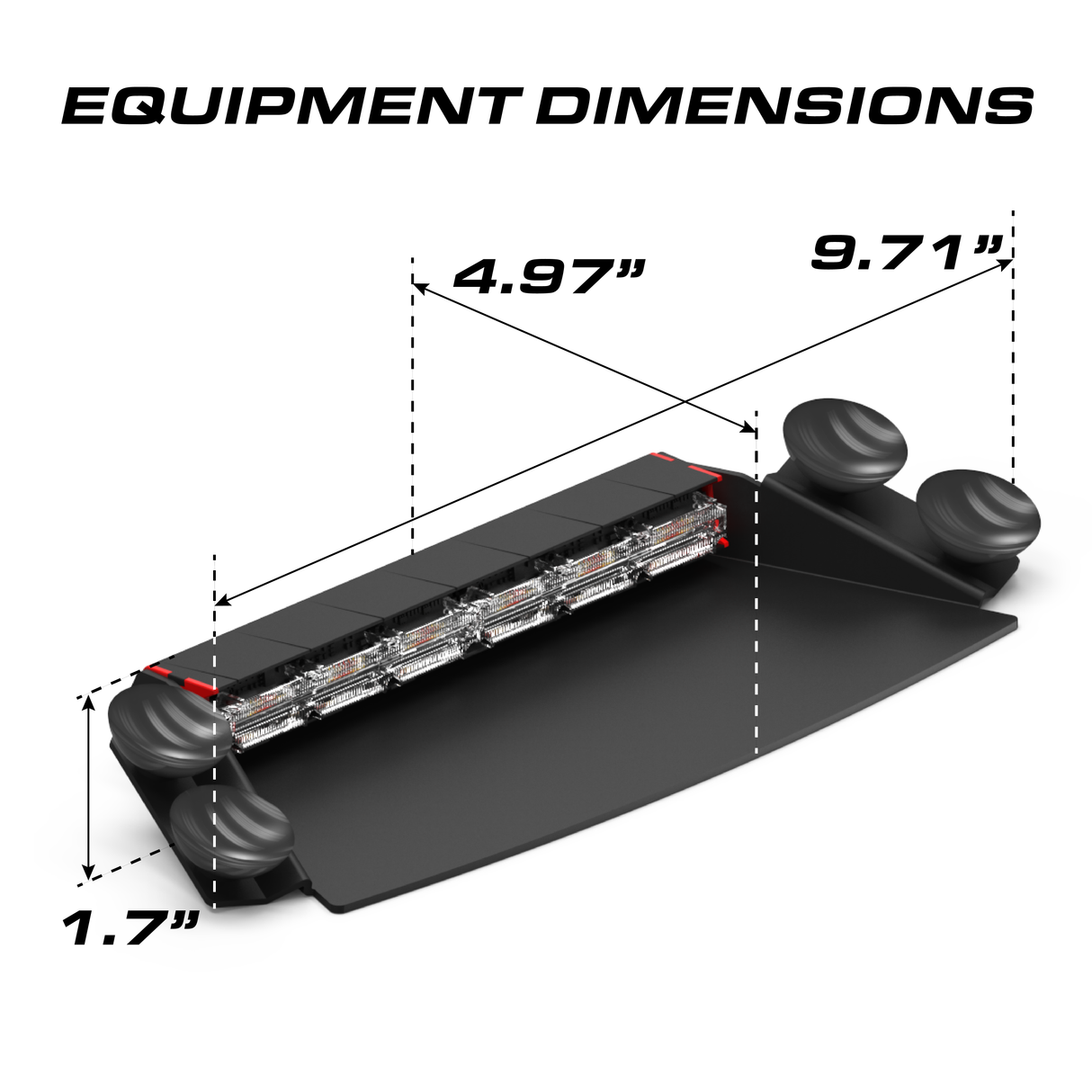 Feniex Fusion-S 2X Dash Light