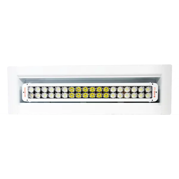 Firetech Recessed 7,000 Lumen LED Work and Area Light – Fixed Position