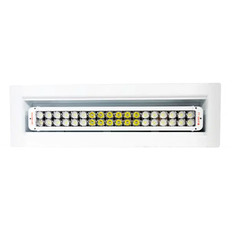 Firetech Recessed 7,000 Lumen LED Work and Area Light – Fixed Position