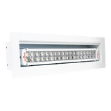 Firetech Recessed 7,000 Lumen LED Work and Area Light – Fixed Position
