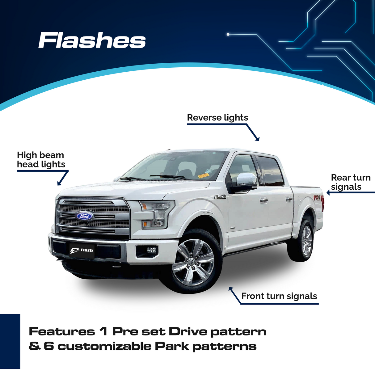 Z-Flash OBD Plugin Flasher Switch Module for Ford