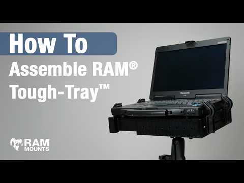 Ram Mounts RAM® Laptop Mount for '99-16 Ford F-250 - F750 + More (Legacy)