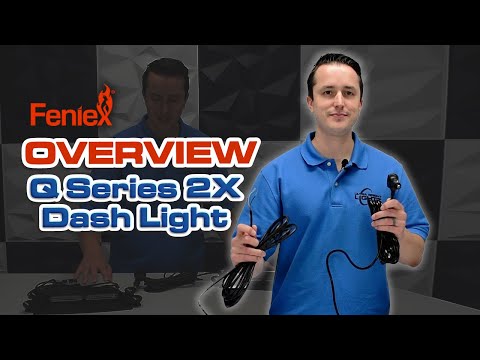 Feniex Q Series 2X Dash Light – Ultra Bright Lightz