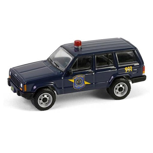 Greenlight Michigan State Police - 2001 Jeep Cherokee Hot Pursuit
