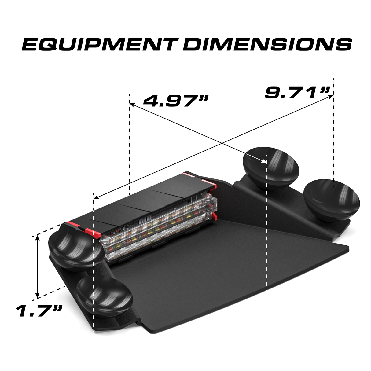 Feniex Q Series 1X Dash Light