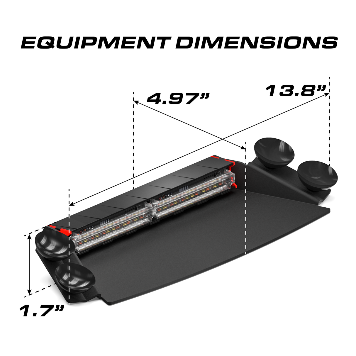 Feniex Q Series 2X Dash Light