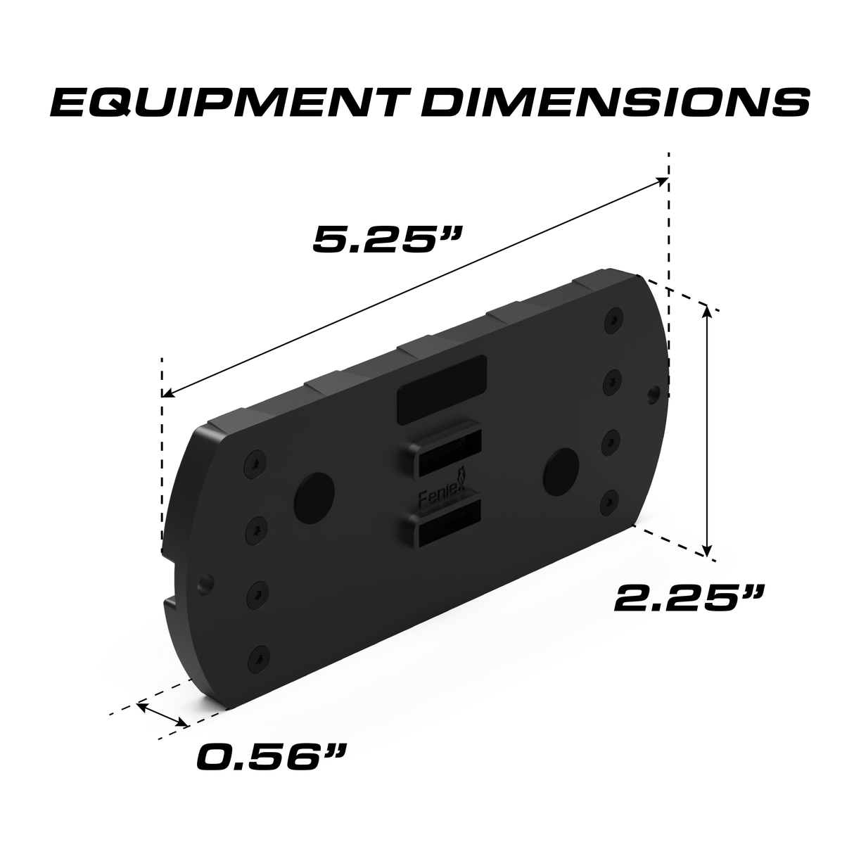 Feniex Q-Flat Dual Surface Mount