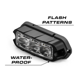 Feniex Quad Q3 Surface Mount Flash Patterns, Water-Proof