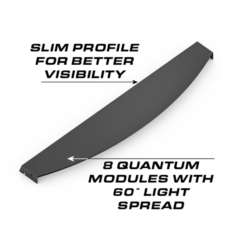 Feniex Quantum Interior Rear Light Bar Slim Profile For Better Visibility