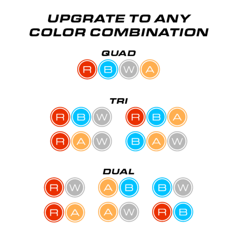 Feniex Quantum Interior Rear Light Bar Upgrade to Any Color Combination