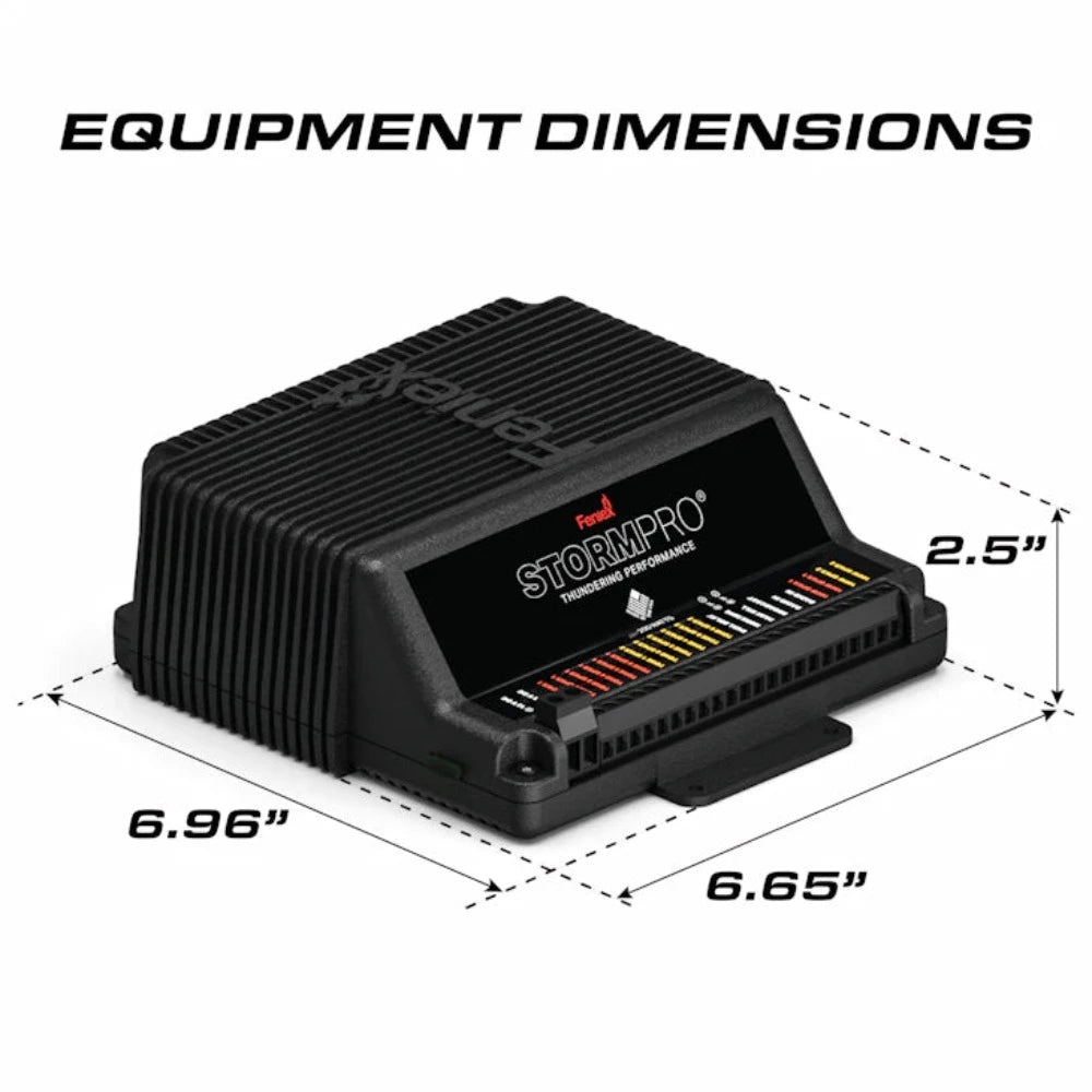 Feniex Storm Pro 200w Siren Equipment Dimensions