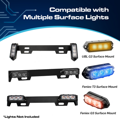 T3/G3/Q3 License Plate Bracket