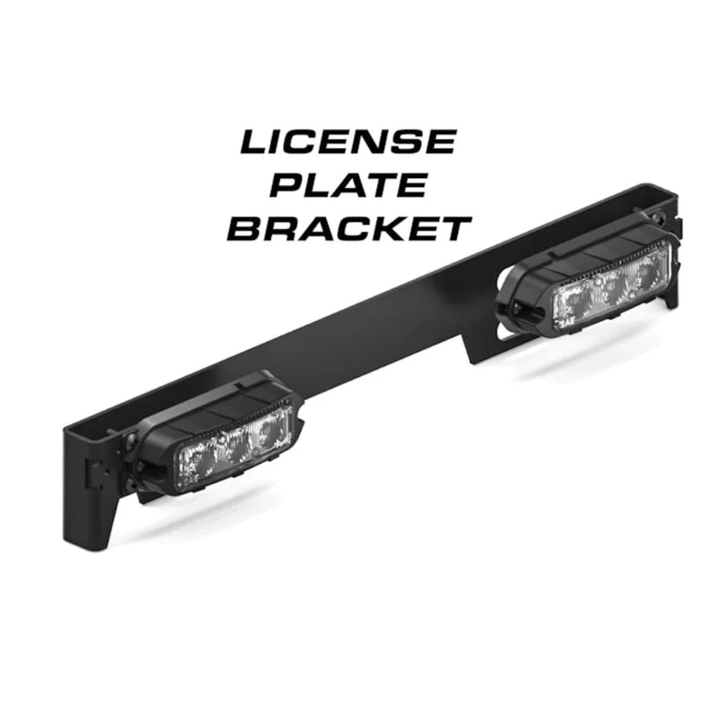 Feniex T3 Surface Mount Grille Light On License Plate Bracket