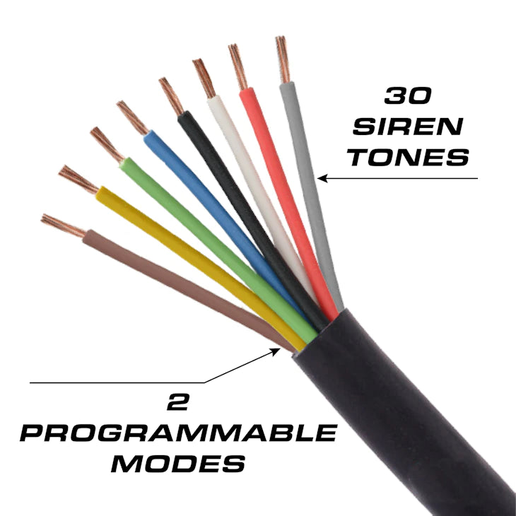 Feniex Titan 30w Siren Wires