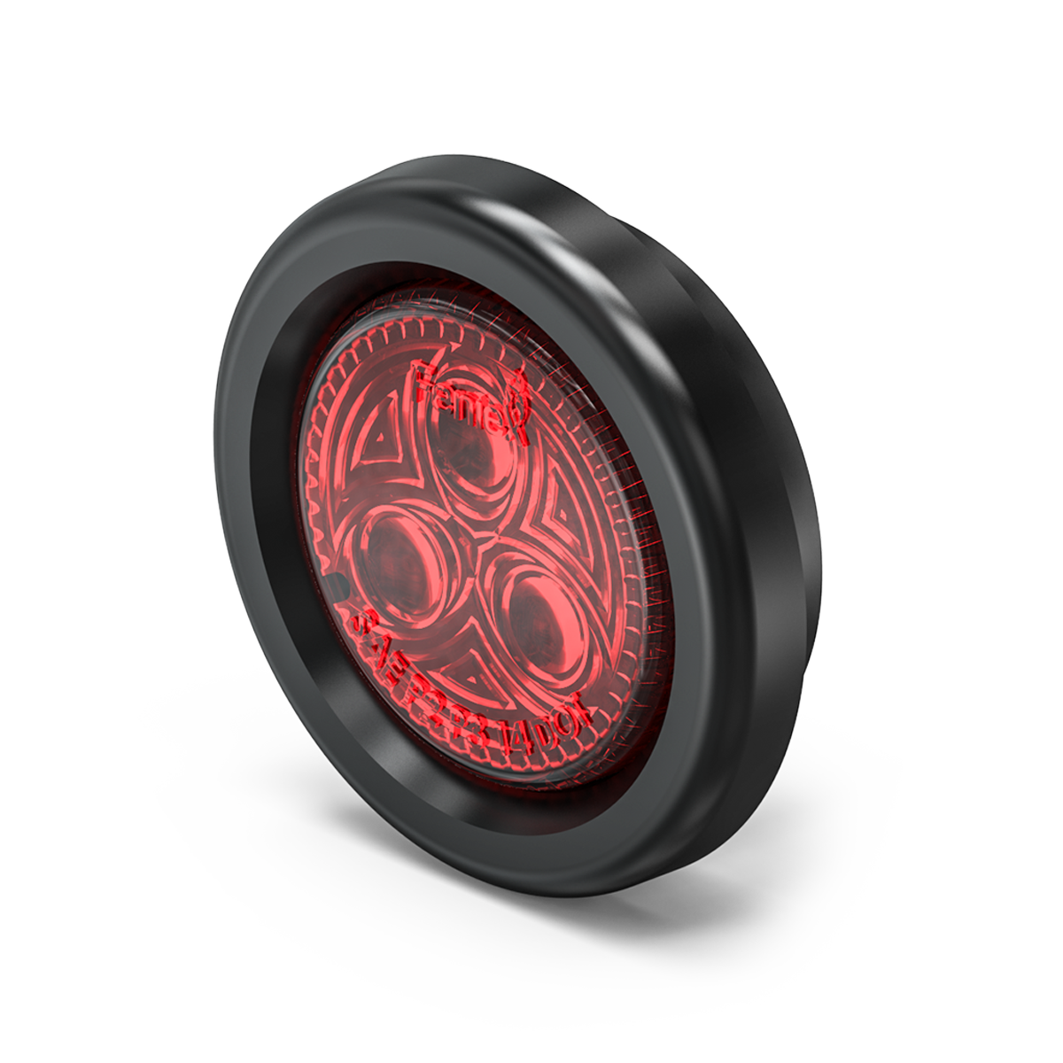 Feniex 2" Round Marker Light - Red