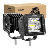 Nilight Spot Flood Combo Beam 42w 2pk