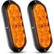 Nilight 6” Oval Trailer Tail Lights 2pcs