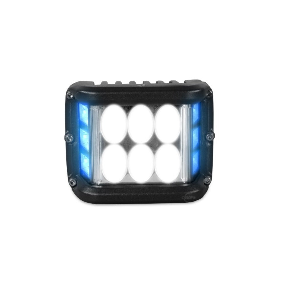 Blue flood light discount