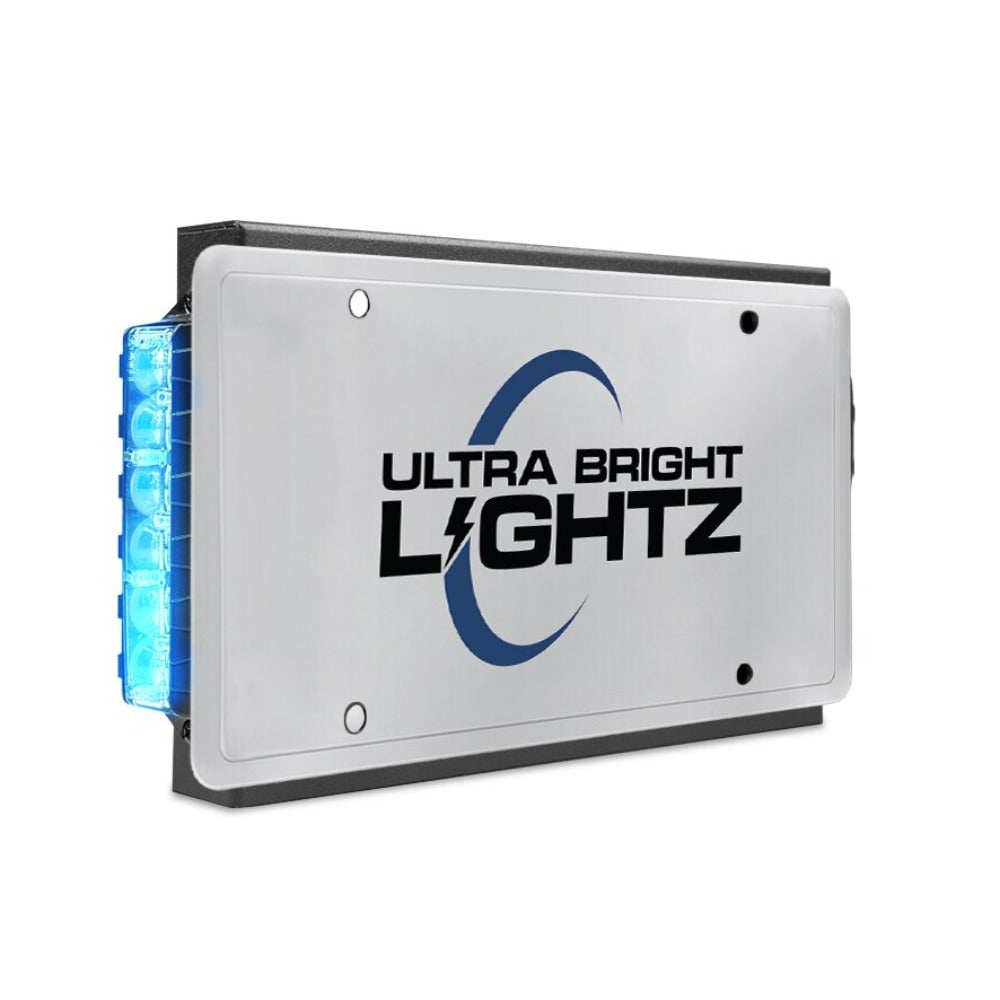 Ultra Bright Lightz Intersection Front License Plate Bracket Mount for Feniex T3 and Q3 Grille Light Feniex Fusion-S & Quad Surface Mount Emergency