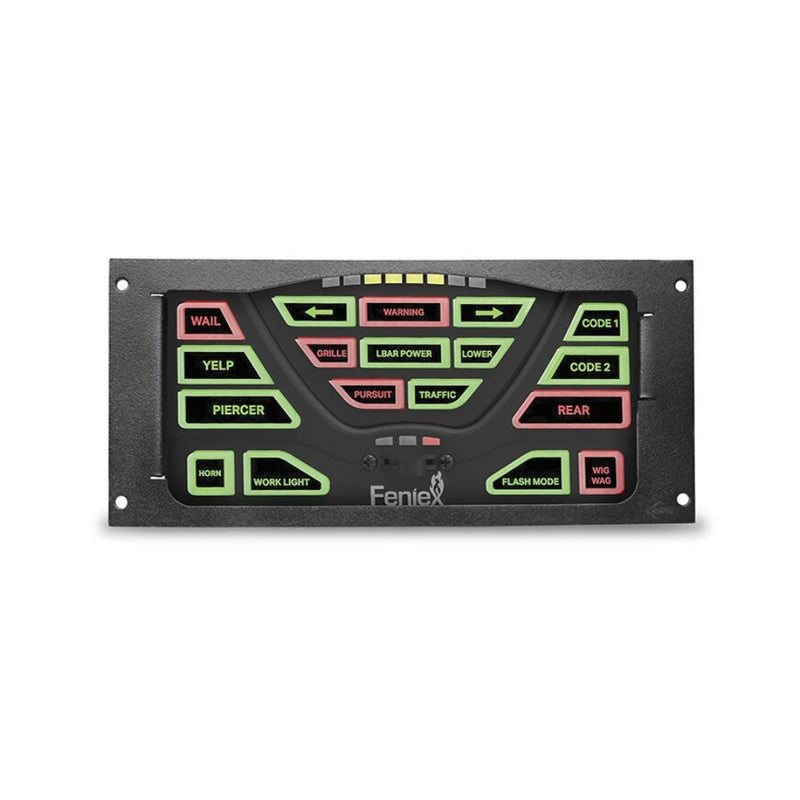 Havis Faceplate for Feniex 4200 Siren Controller On Controller