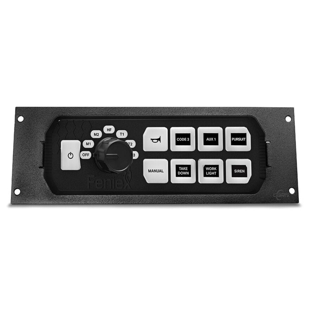 Havis Faceplate for Feniex Typhoon Full Function Siren On Siren