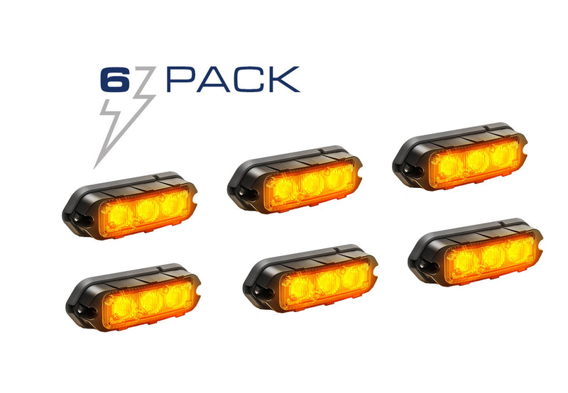 Feniex T3 Surface Mount Grille Light 6-Pack