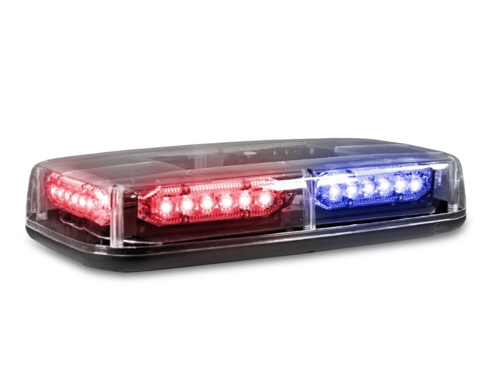 Red blue light bar hotsell