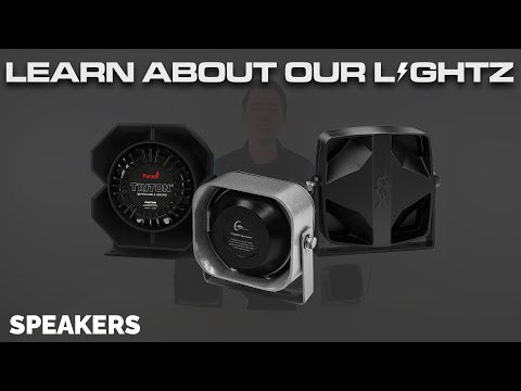 ＦＴ-100 (100w) Feniex Triton 100W Speaker | Ultra Bright Lightz