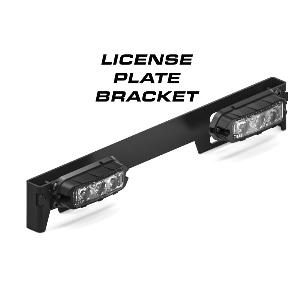 Feniex Quad Q3 Surface Mount License Plate Bracket