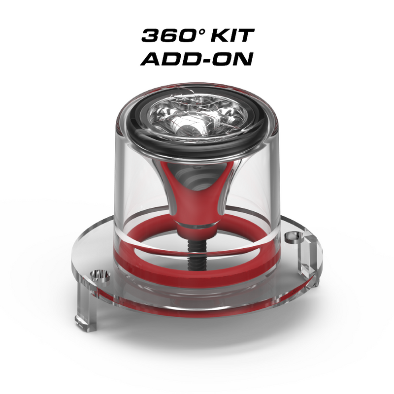 Feniex Quad Cannon LED Hide-Away 360 Kit Add On