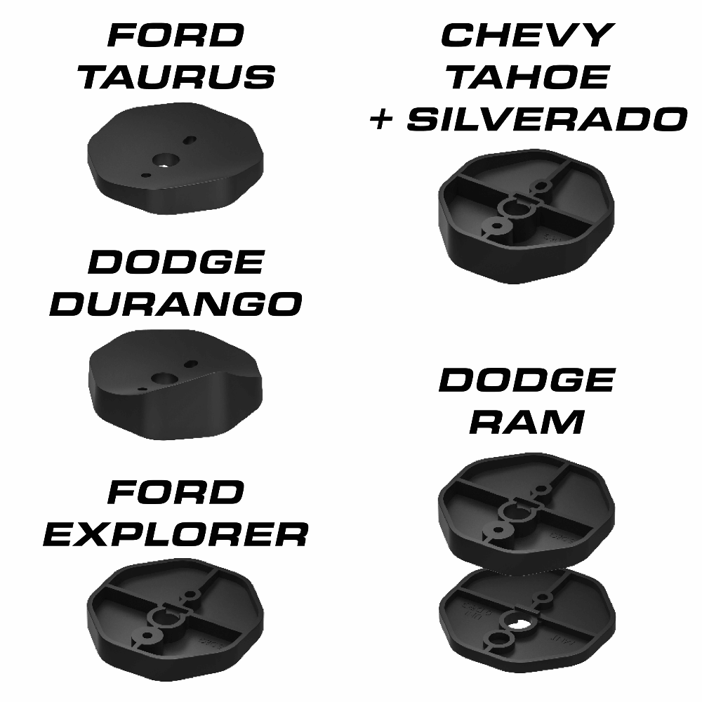 Feniex Quad Puck Under Mirror Light