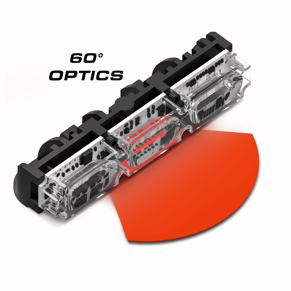 Feniex Quad Surface Mount 60 Optics