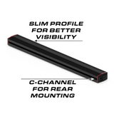 Feniex Quantum 400 Stick Light Slim Profile for Better Visibility