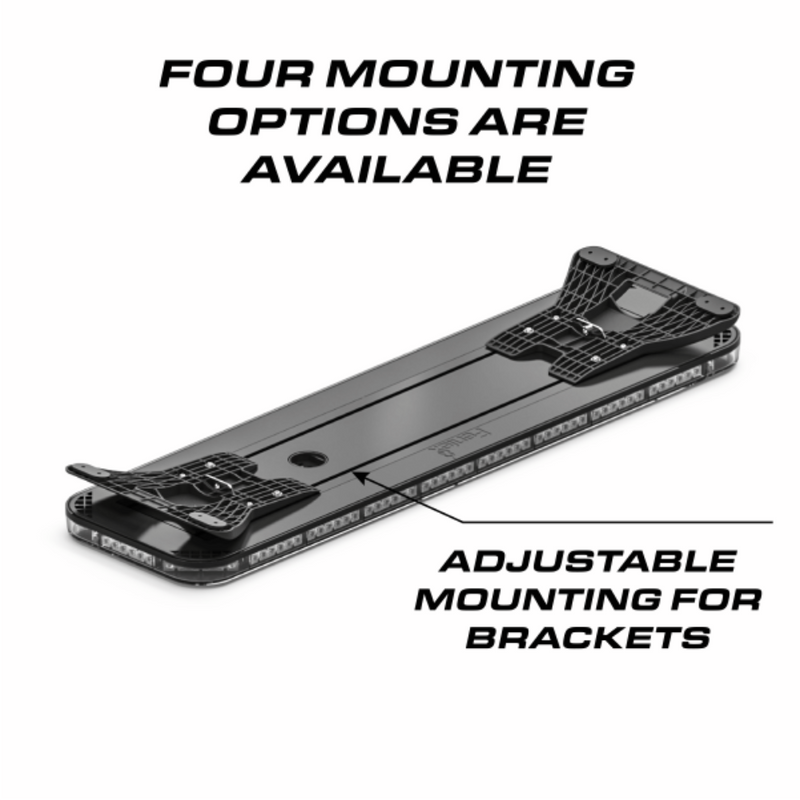 Feniex Quantum 44" GPL Light Bar Adjustable Mounting For Brackets